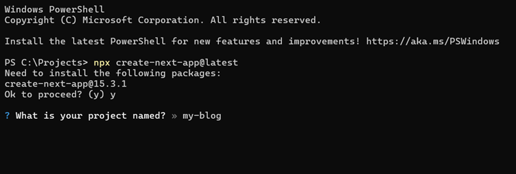 What is your project named?
